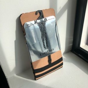 Bebe Leopard Garter tight